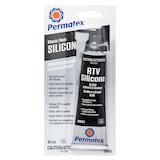 Adhésif/scellant silicone RTV Permatex 16BR noir, 80 mL Front_Flat