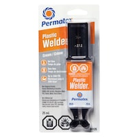Permatex® Plastic Welder 5 Minute Adhesive 84125, Yellow, 25-mL Front_Flat
