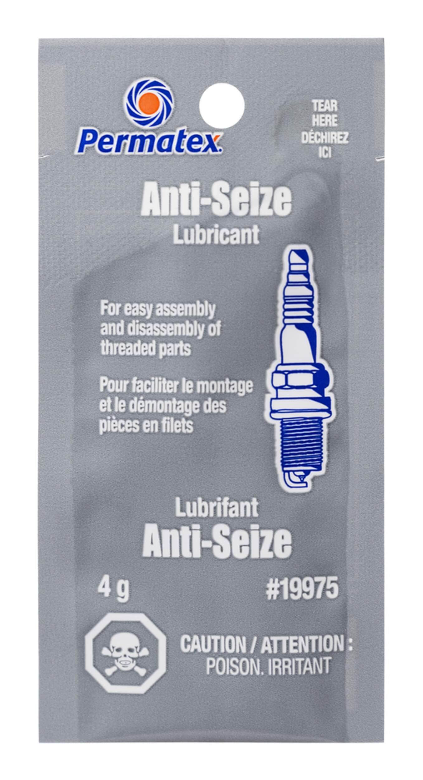 Permatex® SingleUse AntiSeize Lubricant, 4g Canadian Tire