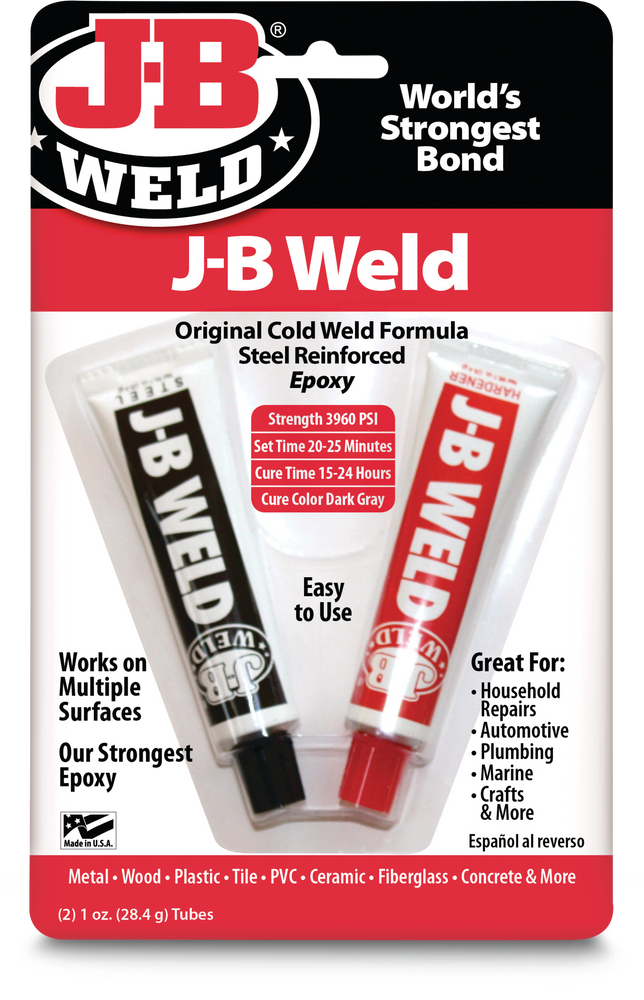 JB Weld Original Cold Weld Steel Reinforced Epoxy, 28g Canadian Tire
