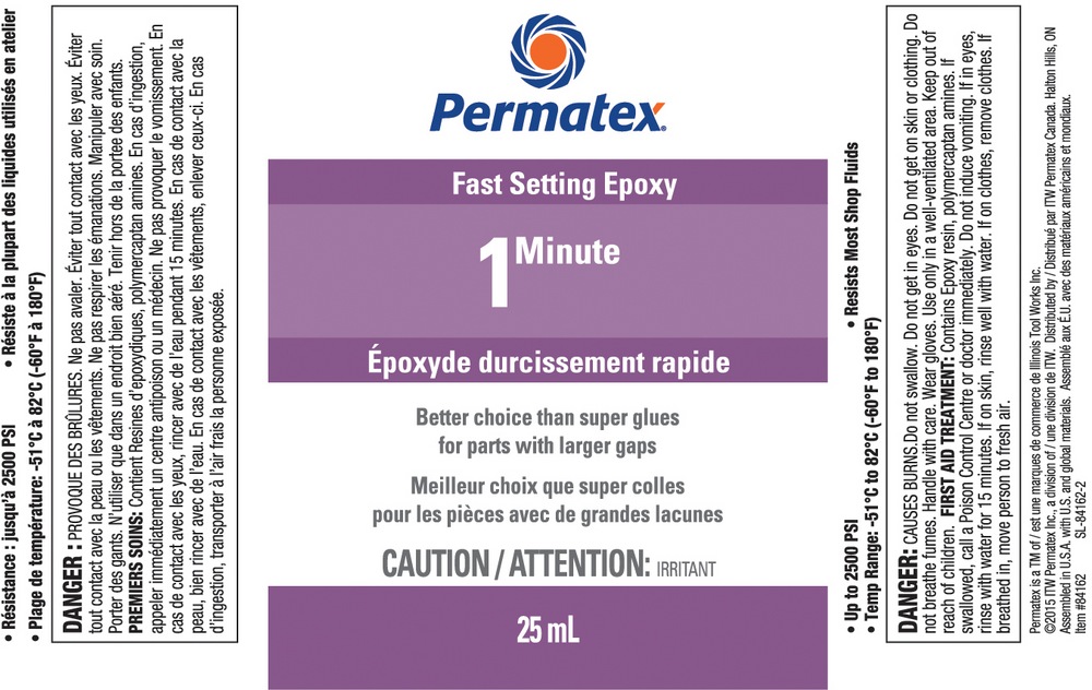 Époxy 1 minute Permatex, 25 mL Canadian Tire