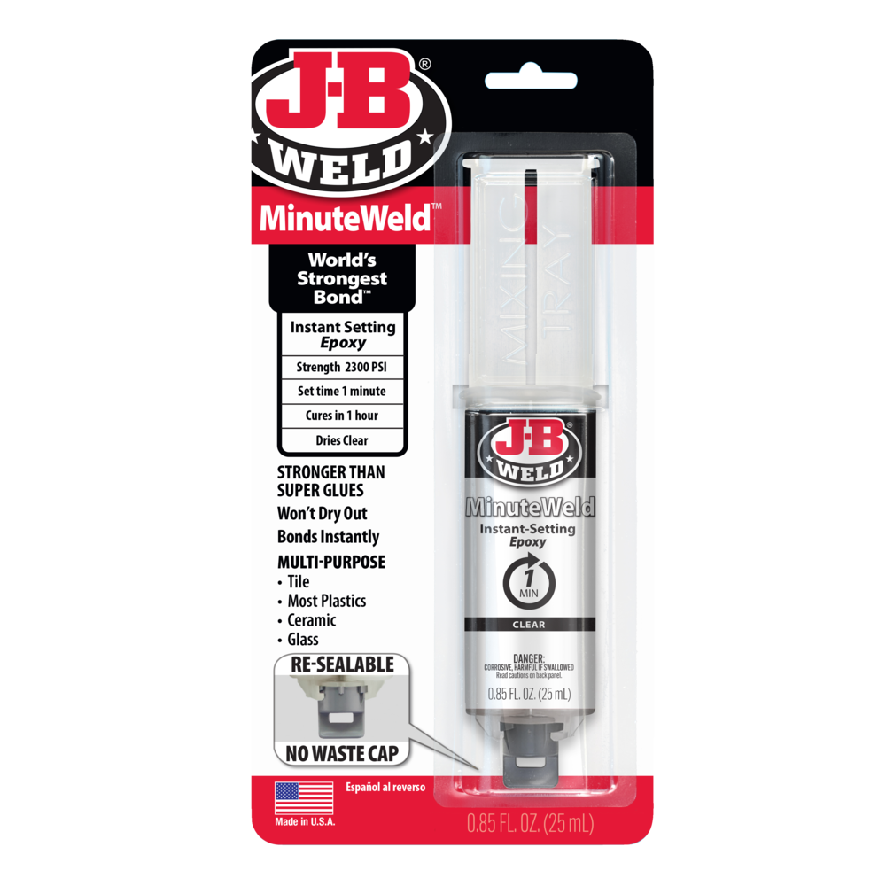 J-B Weld Minute Weld Syringe, 25-mL | Canadian Tire