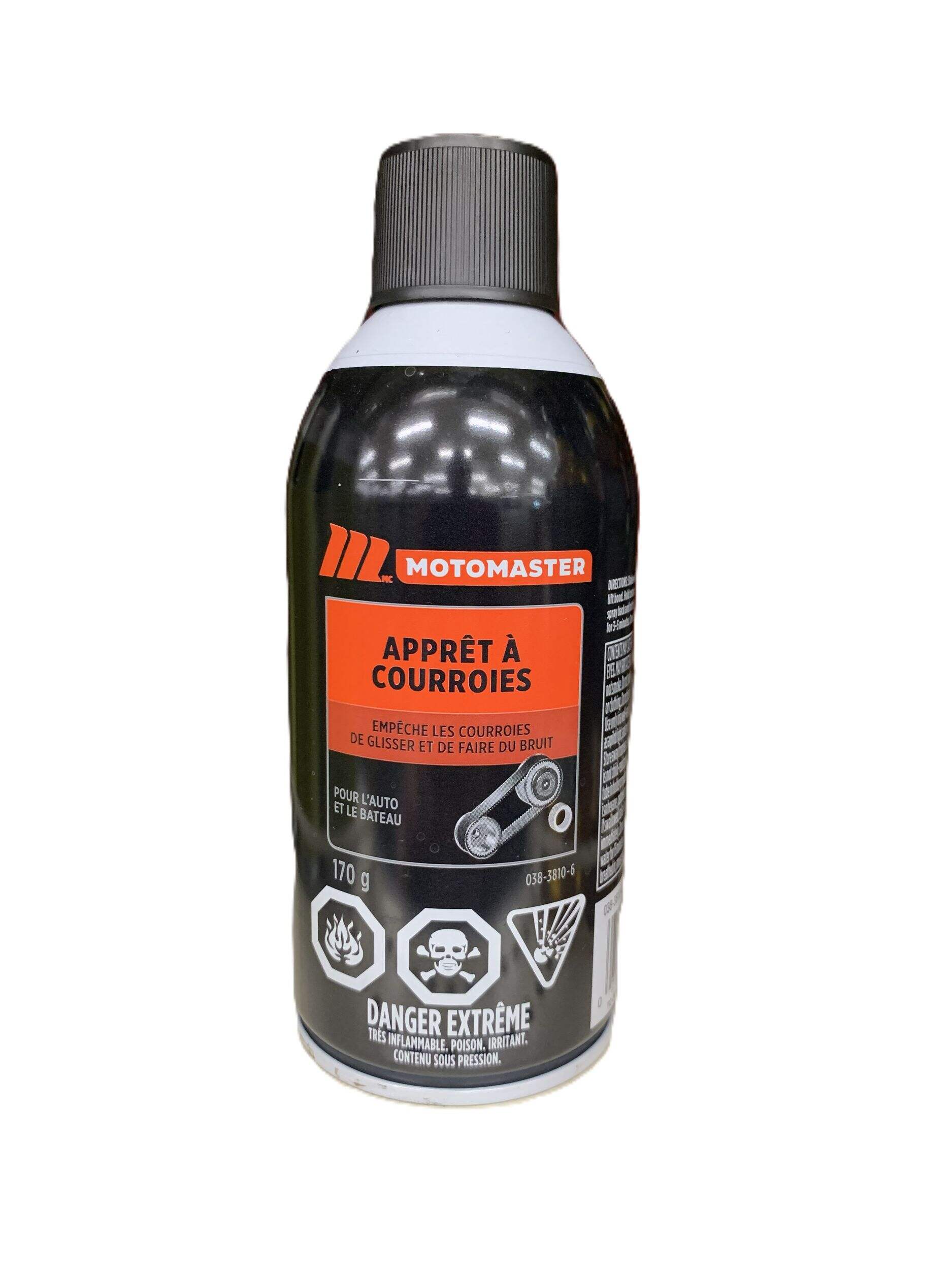 Enduit pour courroie MotoMaster Belt-Dressing, 170 g Front_Flat