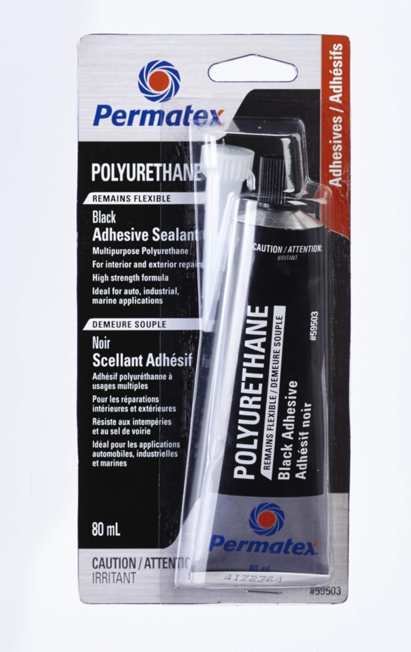 Permatex® Black Polyurethane Adhesive, 80mL Canadian Tire