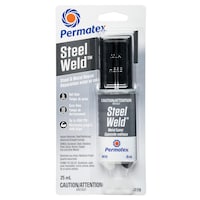 Permatex® Steel Weld 4 Minute Metal Epoxy, 25-mL Front_Flat
