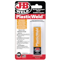 JB Weld Plastic Weld Repair Epoxy Putty Stick, 57-g Front_Flat