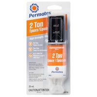 Permatex® 2-Ton High-Strength Epoxy Syringe, 25-mL Front_Flat