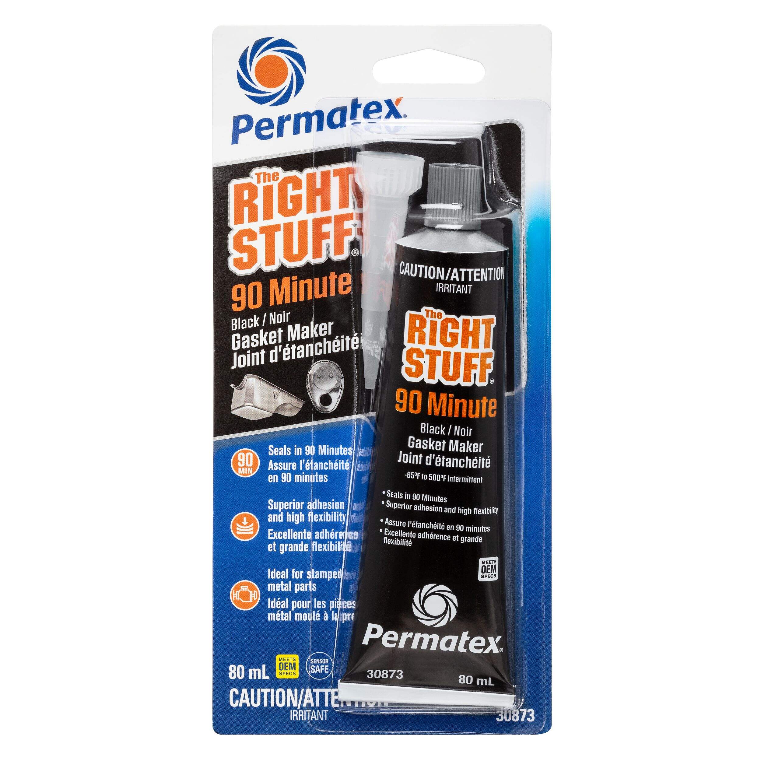 Permatex® 30873 The Right Stuff 90 Minute Gasket Maker, 80-mL Front_Flat