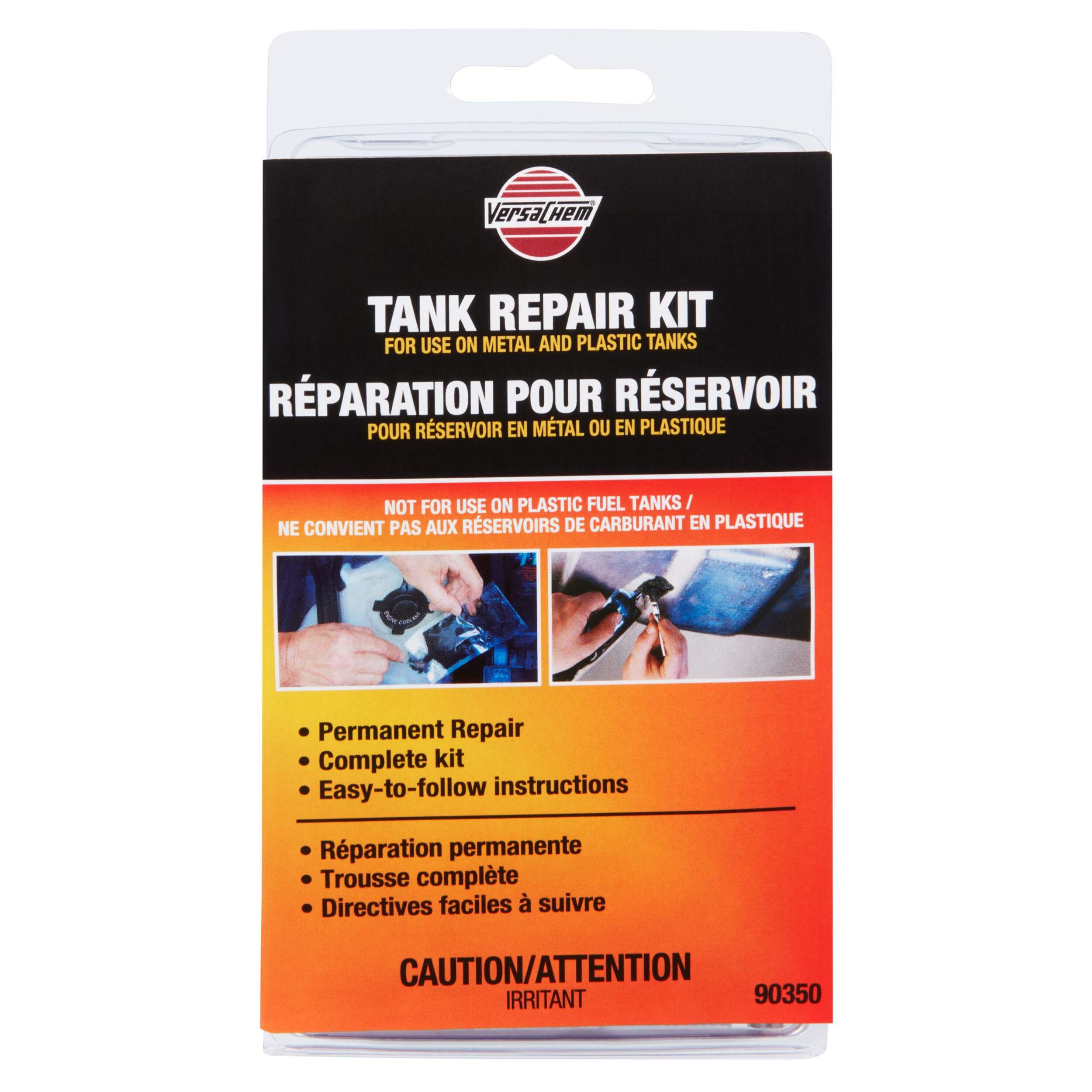 VersaChem Metal & Plastic Tank Repair Kit Front_Flat