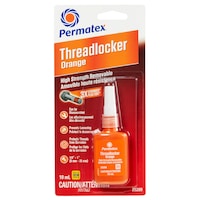 Permatex® Hybrid Strength Removable Threadlocker, Orange, 10-mL Front_Flat