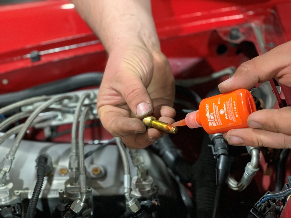 Permatex® Hybrid Strength Removable Threadlocker, Orange, 10mL