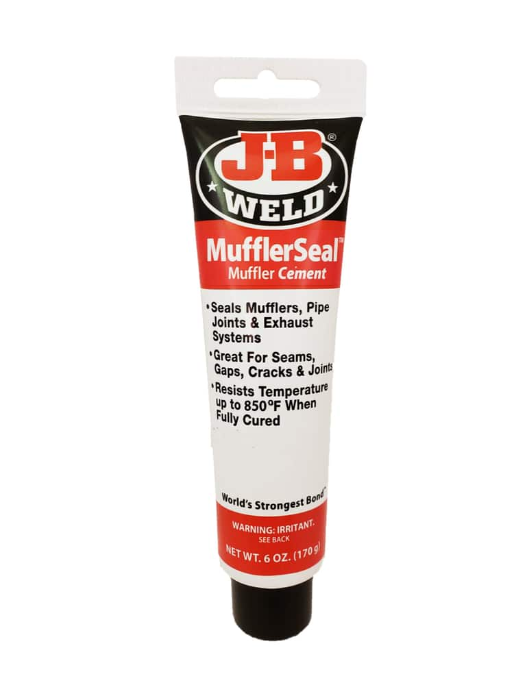 J-B Weld 37906 Muffler Seal Muffler Cement Paste Plastic Tube, 6-oz ...