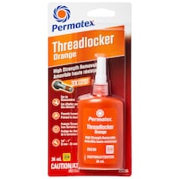 Permatex® 25236 High Strength Removable Threadlocker, Orange, 36-mL Front_Flat