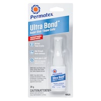 Permatex® 49250 Ultra Bond Fast Drying Super Glue Adhesive, 20-g Front_Flat