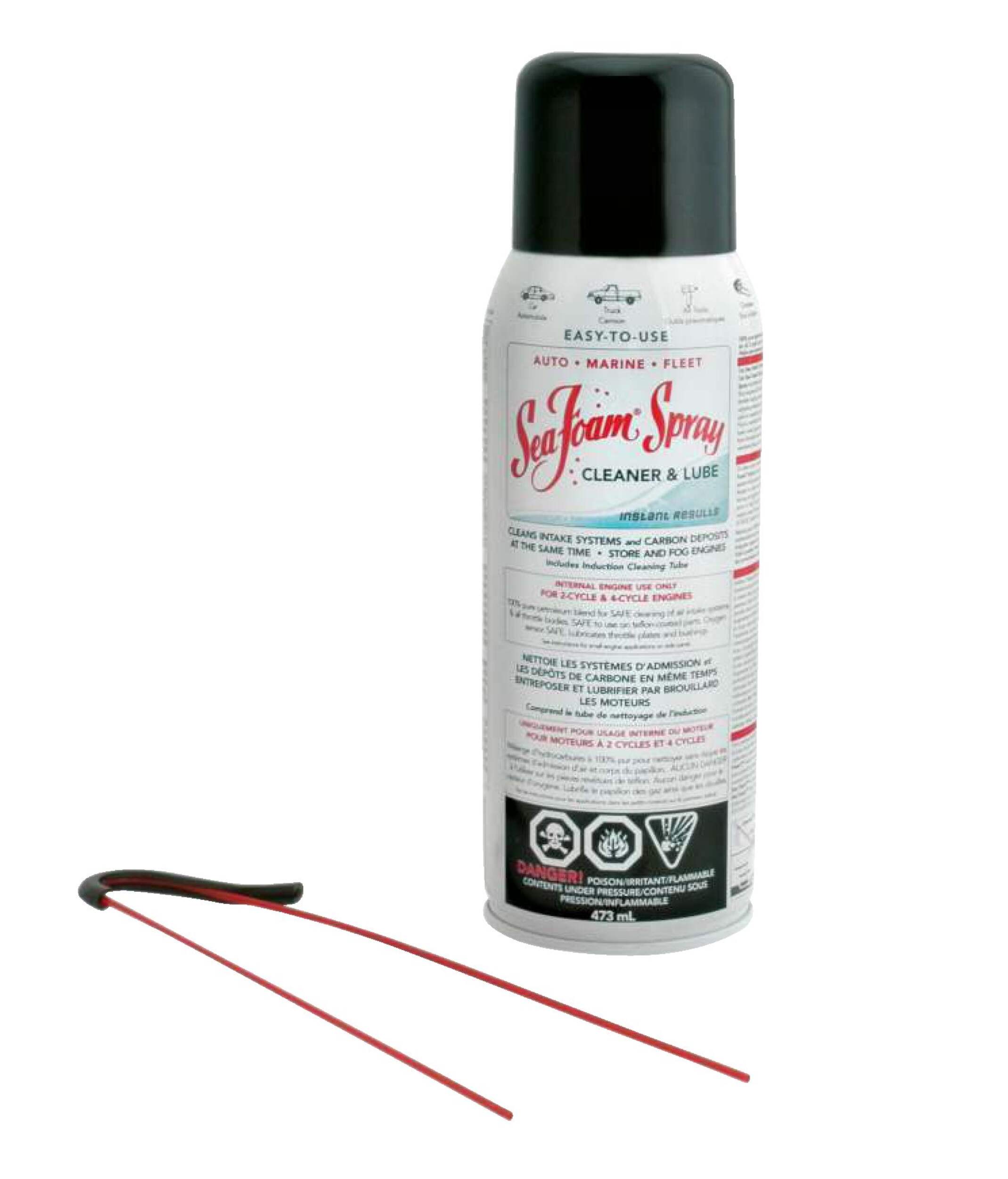 Nettoyant et lubrifiant pour admission du moteur Sea Foam SS14, 473 mL Front_Flat