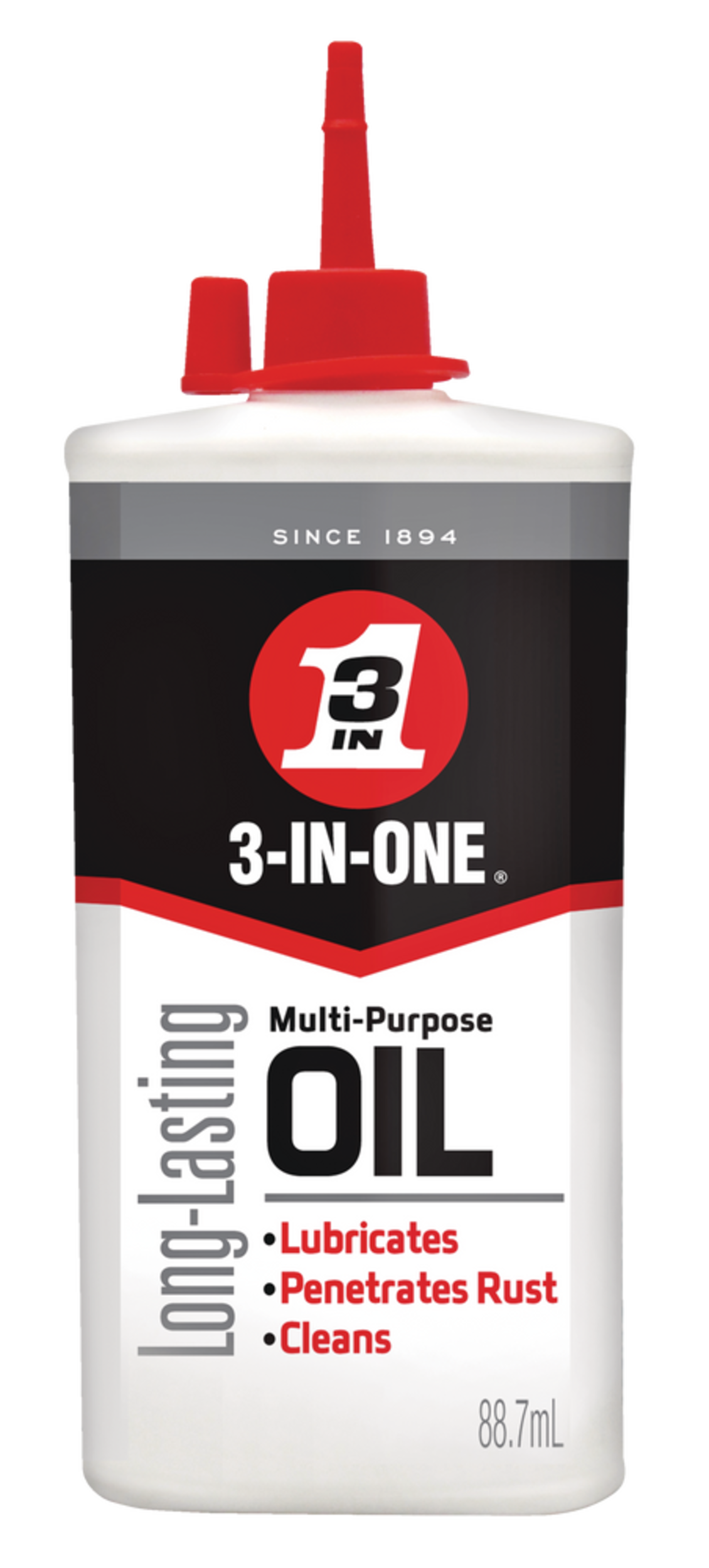 3inOne MultiPurpose LongLasting Oil with Telescoping Spout, 88mL