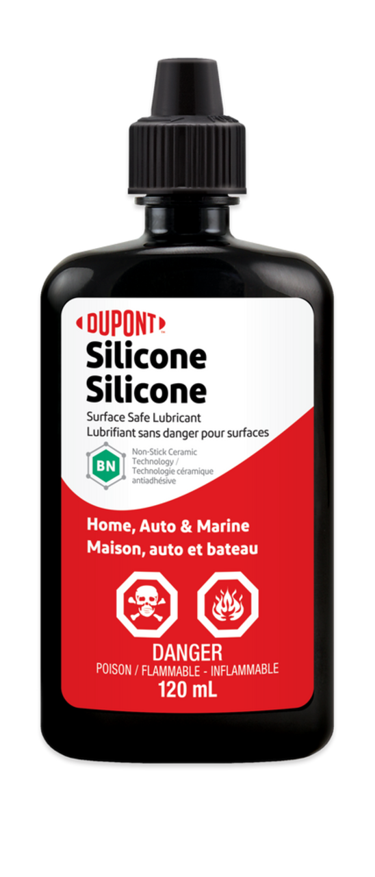 DuPont Home, Auto & Marine Surface Safe Silicone Lubricant, Squeeze Bottle,  4-oz