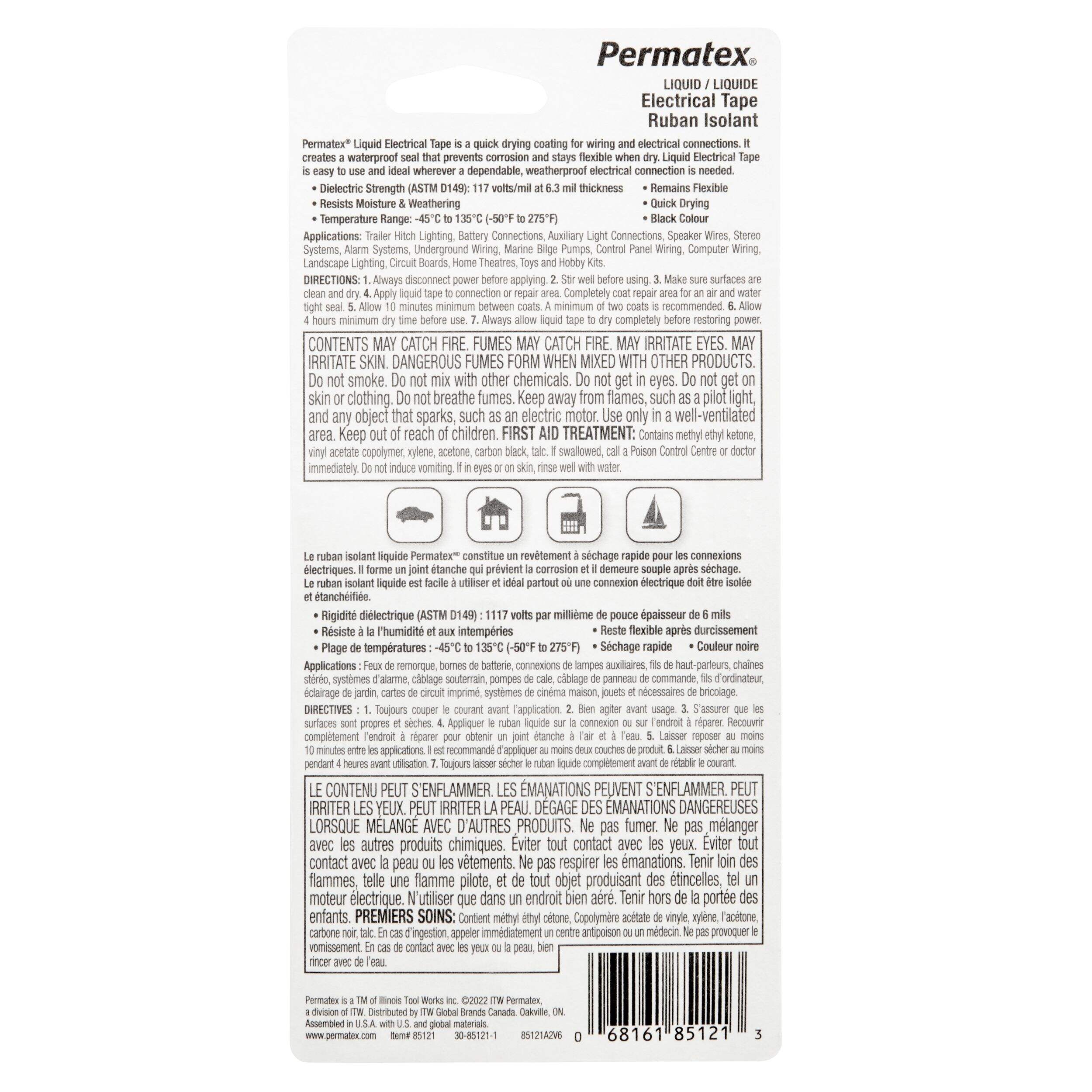 Permatex® Liquid Electrical Tape, 118-mL | Canadian Tire