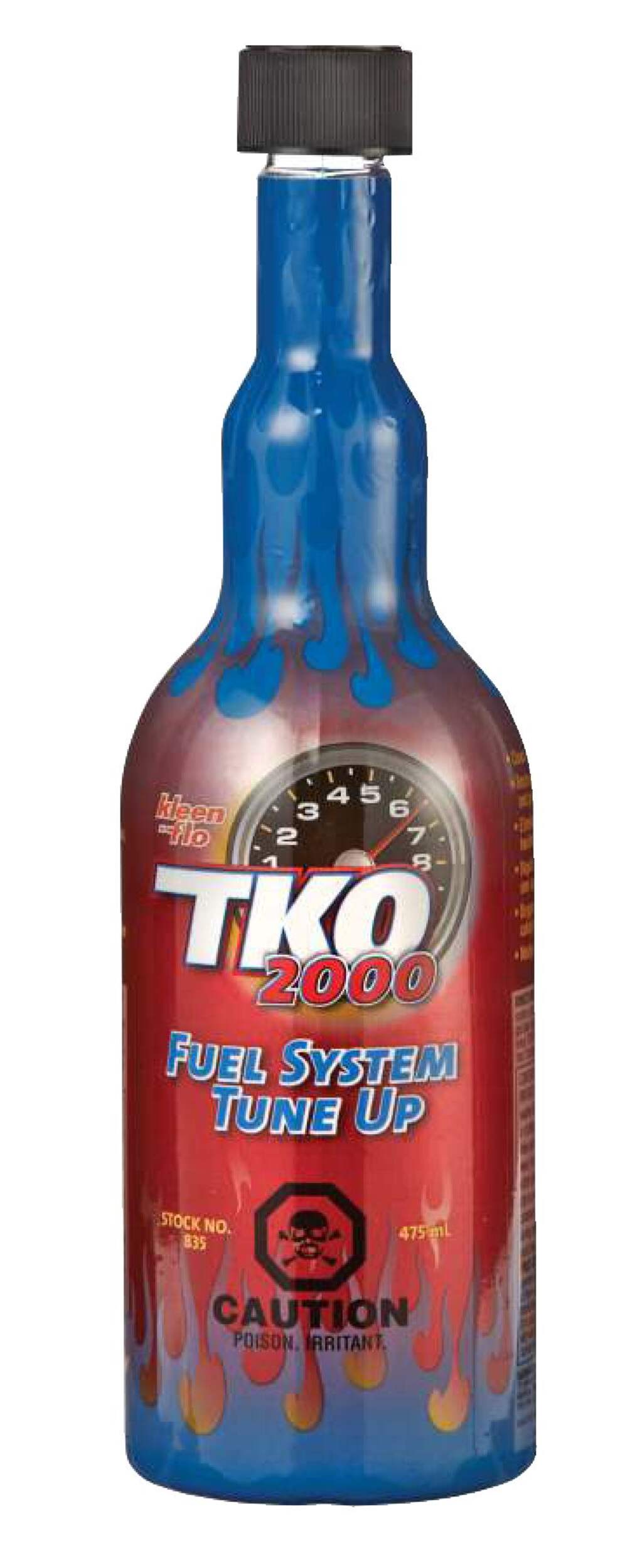 Kleen-Flo TKO 2000 Fuel System Tune Up, 475-mL Front_Flat