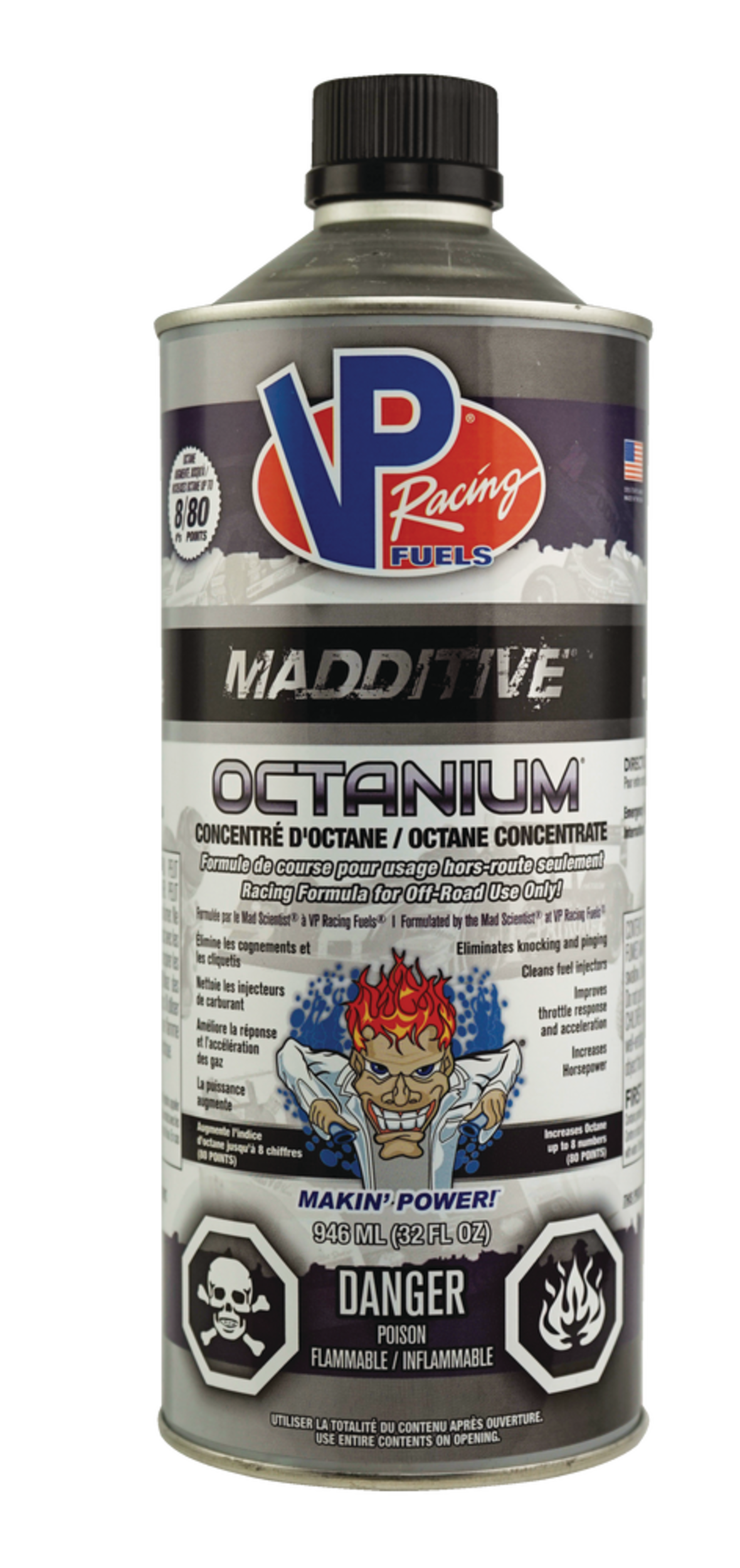 VP Racing 2855 Madditive Octanium Octane Booster, 946mL Canadian Tire