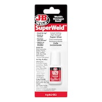 Super colle à fixation instantanée JB Weld Super Weld Brush-On, 6 g Front_Flat