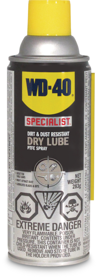 WEICON PTFE Fluid NSF SPRAY DRY- FILM LUBRICANT 400ML - Industrial  Maintenance Chemical Supplier In Saudi Arabia