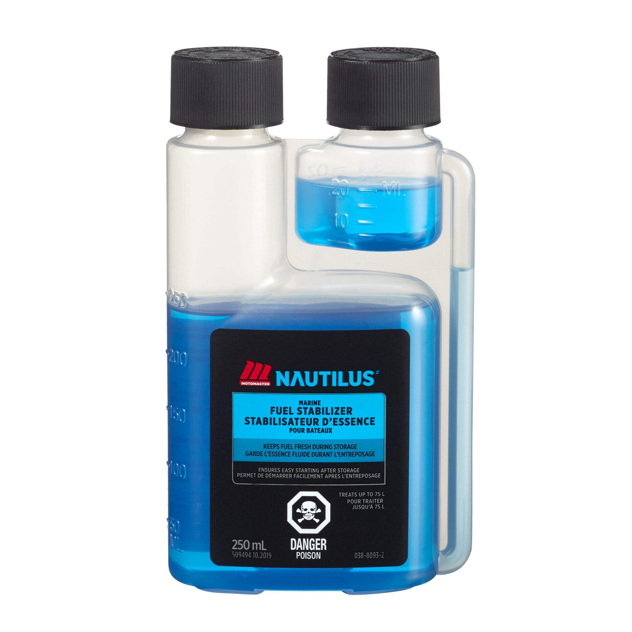 MotoMaster Concentrated Marine Fuel Stabilizer, 250-mL Front_Elevated
