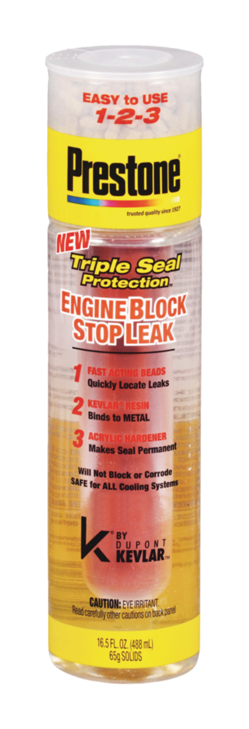 Prestone Triple Seal Protection Engine Block Stop Leak, 488-mL Front_Flat