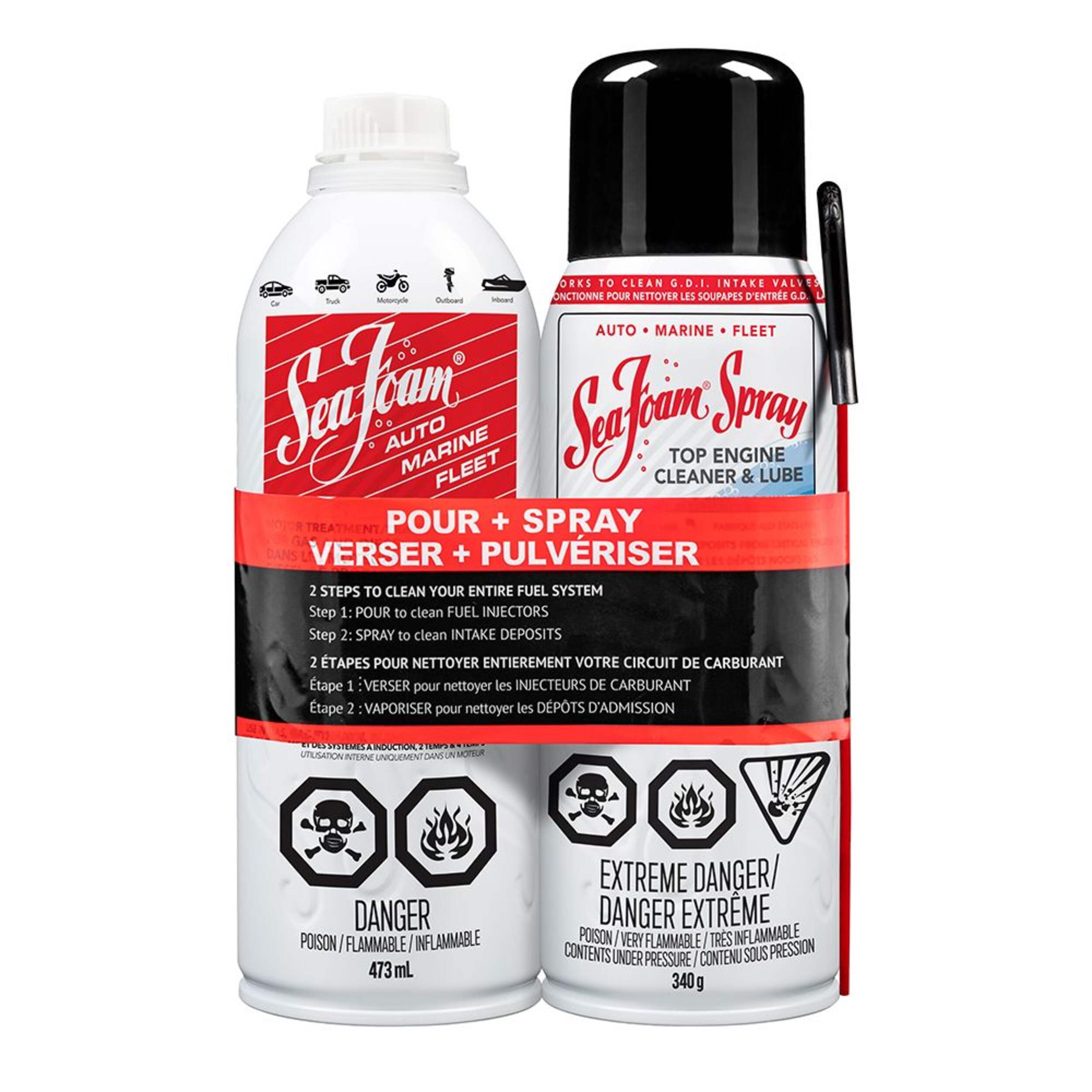 Sea Foam Fuel Cleaner Value Set, 2-pk Front_Flat