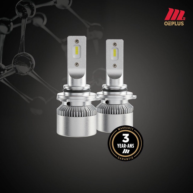 H11 MotoMaster OEPLUS® LED Headlight Bulb, 6000k Cool White Light, 2pk