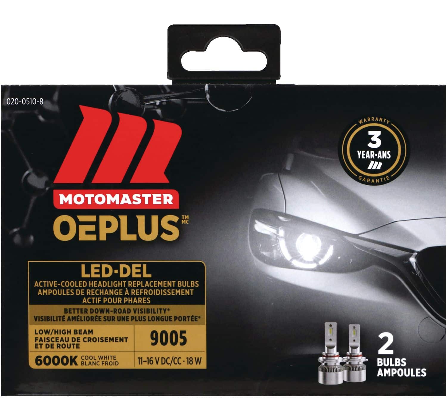 Ampoules LED Auto Moto avec Center Film
