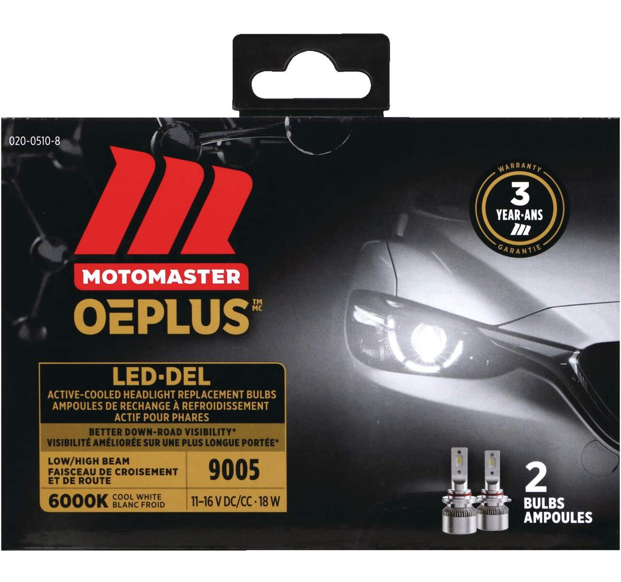 Éclairage LED pour intérieur de voiture, 18 en 1, 64 couleurs