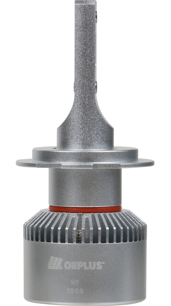 H7 MotoMaster OEPLUS® LED Headlight Bulb, 6000k Cool White Light, 2pk