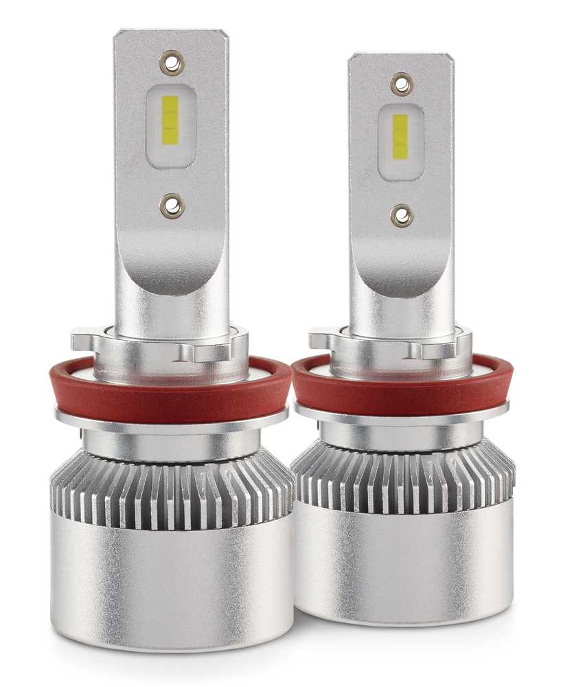 H9 MotoMaster OEPLUS® LED Headlight Bulb, 6000k Cool White Light, 2pk