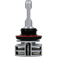 Phares à DEL Sylvania ZEVO H13, lumière blanche froide de 6000k, paq. 2 Side_Right