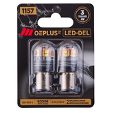 Mini-ampoules à DEL MotoMaster 1157 OEPLUS<sup>MD</sup>, paq. 2 Front_Flat