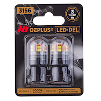 Mini-ampoules à DEL MotoMaster 3156 OEPLUS<sup>MD</sup>, paq. 2 Front_Flat