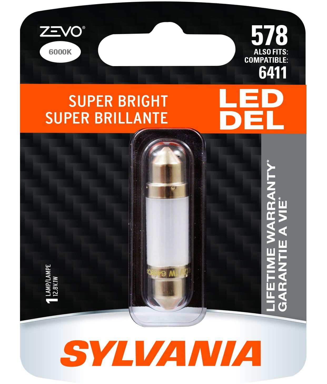 578 Sylvania ZEVO® LED Mini Bulb, Super Bright, 1-pk | Canadian Tire