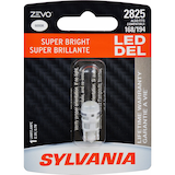 2825 Sylvania ZEVO® LED Mini Bulb, Super Bright, 1-pk Front_Flat