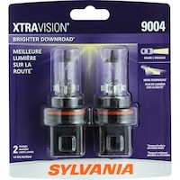 Ampoule de phare à halogène Sylvania 9004, paq. 2 Front_Flat