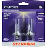 Ampoule de phare à halogène Sylvania H7 XtraVision, paq. 2 Front_Flat