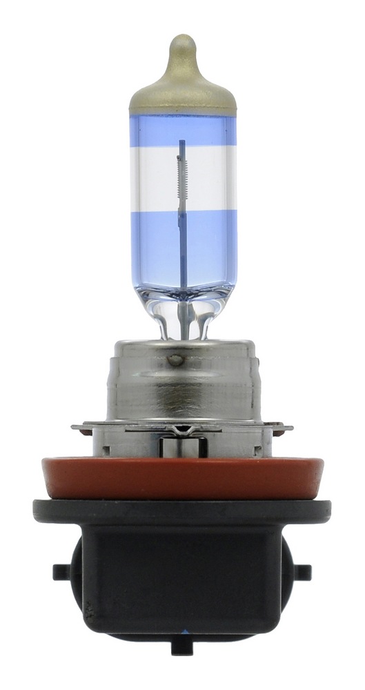 H11 Sylvania SilverStar® ULTRA Halogen Headlight Bulb, Whiter Light, 2