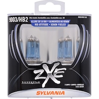 Ampoule de phare Sylvania 9003 SilverStar zXe, paq. 2 Front_Flat