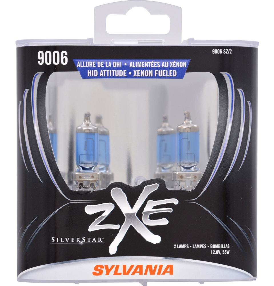 9006 Sylvania SilverStar® zXe Headlight Bulb, 2pk Canadian Tire