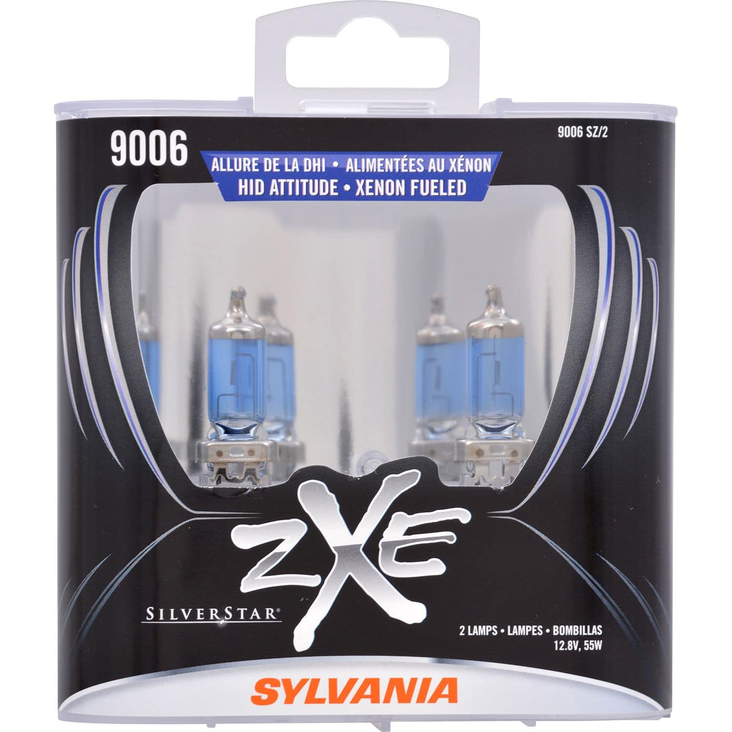9006 Sylvania SilverStar® zXe Headlight Bulb, 2-pk