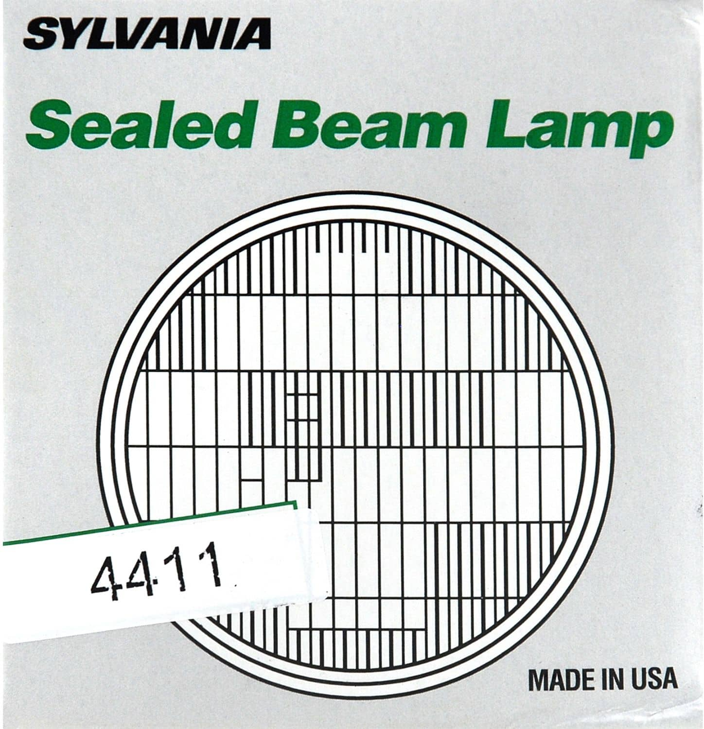 GE Sealed Beam Halogen Headlight 4400 series 1 pk Canadian