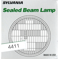 Phare à halogène à faisceau scellé GE, série 4400, paq. 1 Overhead_Flat