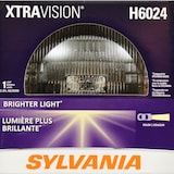 Phare scellé Sylvania XtraVision H6024, lumière plus brillante, paq. 1 Front_Flat