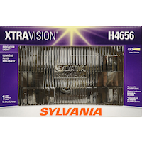 H4656 Sylvania XtraVision® Sealed Beam Headlight, Brighter Light, 1-pk Front_Flat