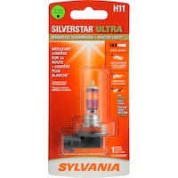 Ampoule de phare à halogène Sylvania H11 SilverStar ULTRA performance, paq. 1 Front_Flat